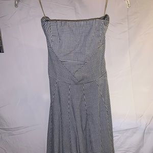 Black and White Sun Dress